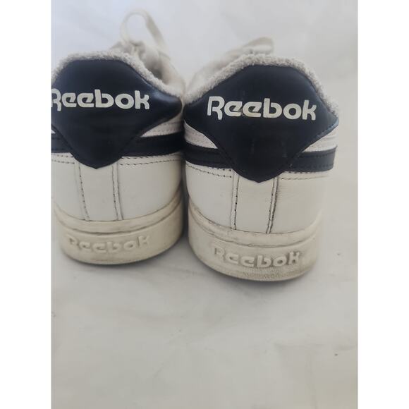 WOMEN'S REEBOK CLUB C DOUBLE 'CHALK BLACK' H04190 SIZE 9 - Picture 5 of 13